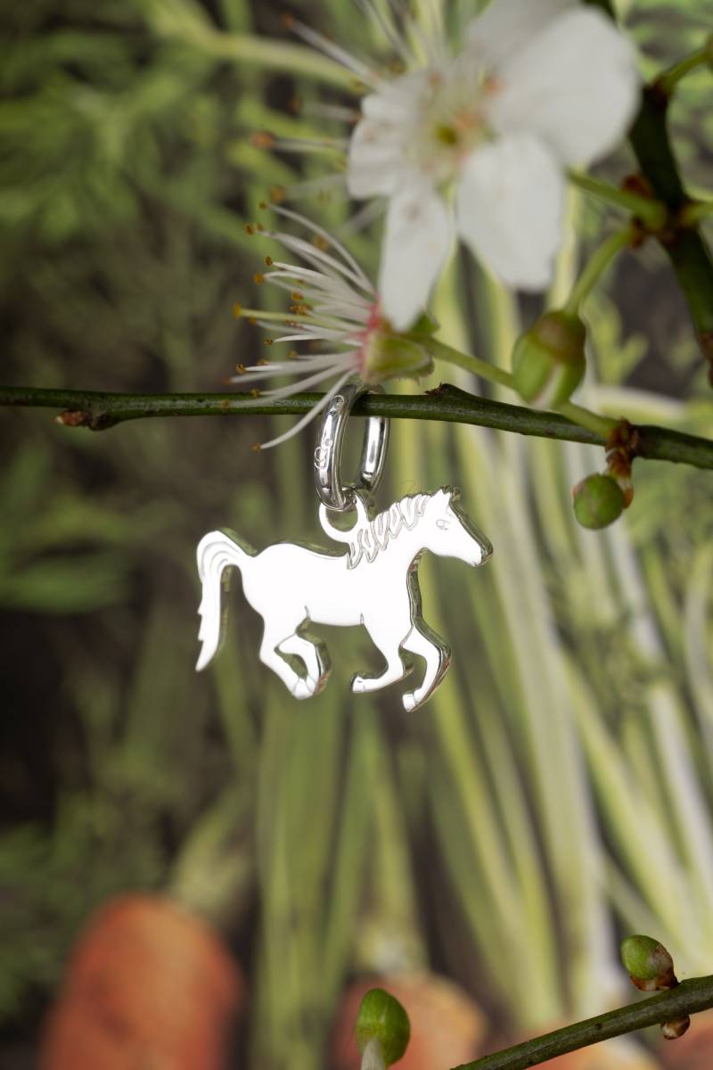 sterling Silber Laufender Pony Anhänger Pferdeliebhaber Schmuck sterling Silber Laufender Pony Anhänger Pferdeliebhaber Schmuck von GemmaJJewellery