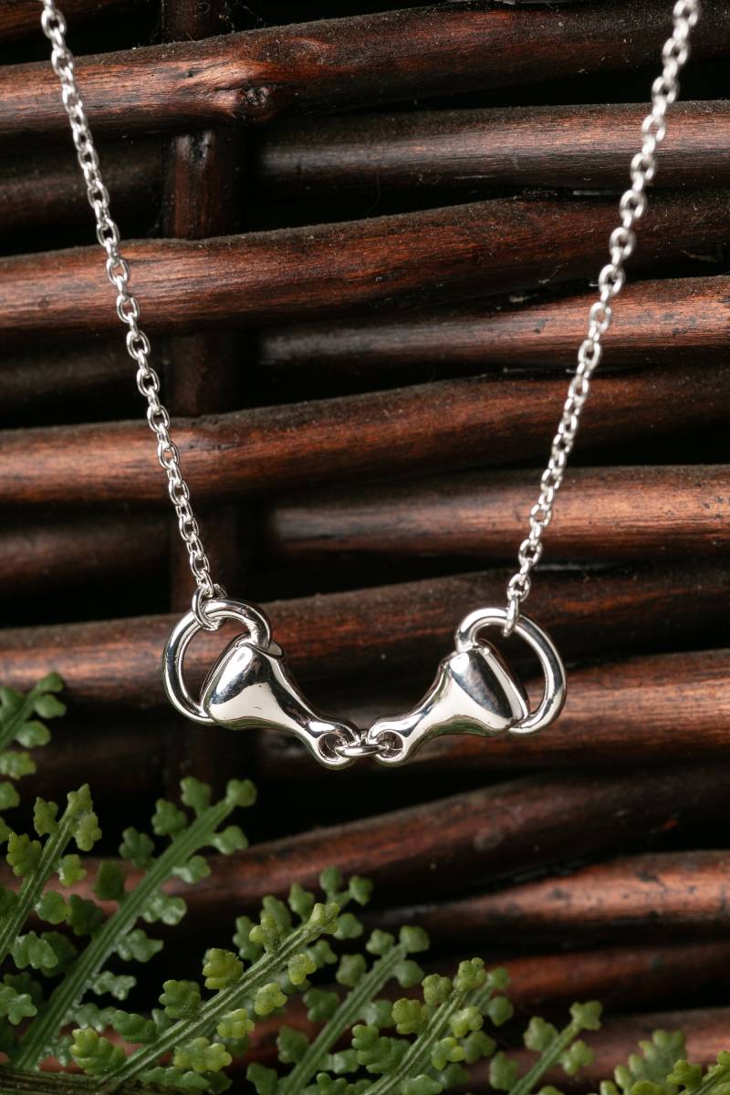 sterling Silber Trense Gebiss Halskette - Reitsport Schmuck sterling Silber Trense Gebiss Halskette - Reitsport Schmuck von GemmaJJewellery