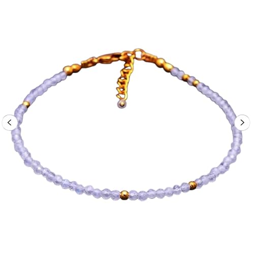 Gems_Hub Vergoldetes Armband mit facettierten Regenbogen-Mondstein-Perlen – Rondelle 2–2,5 mm – 17,8 cm verstellbar – für Damen und Herren | FIZA_LINK_05633, 7 inch Adjustable, Messing Edelstein Gems_Hub Vergoldetes Armband mit facettierten Regenbogen-Mondstein-Perlen – Rondelle 2–2,5 mm – 17,8 cm verstellbar – für Damen und Herren | FIZA_LINK_05633, 7 inch Adjustable, Messing Edelstein von Gems_Hub
