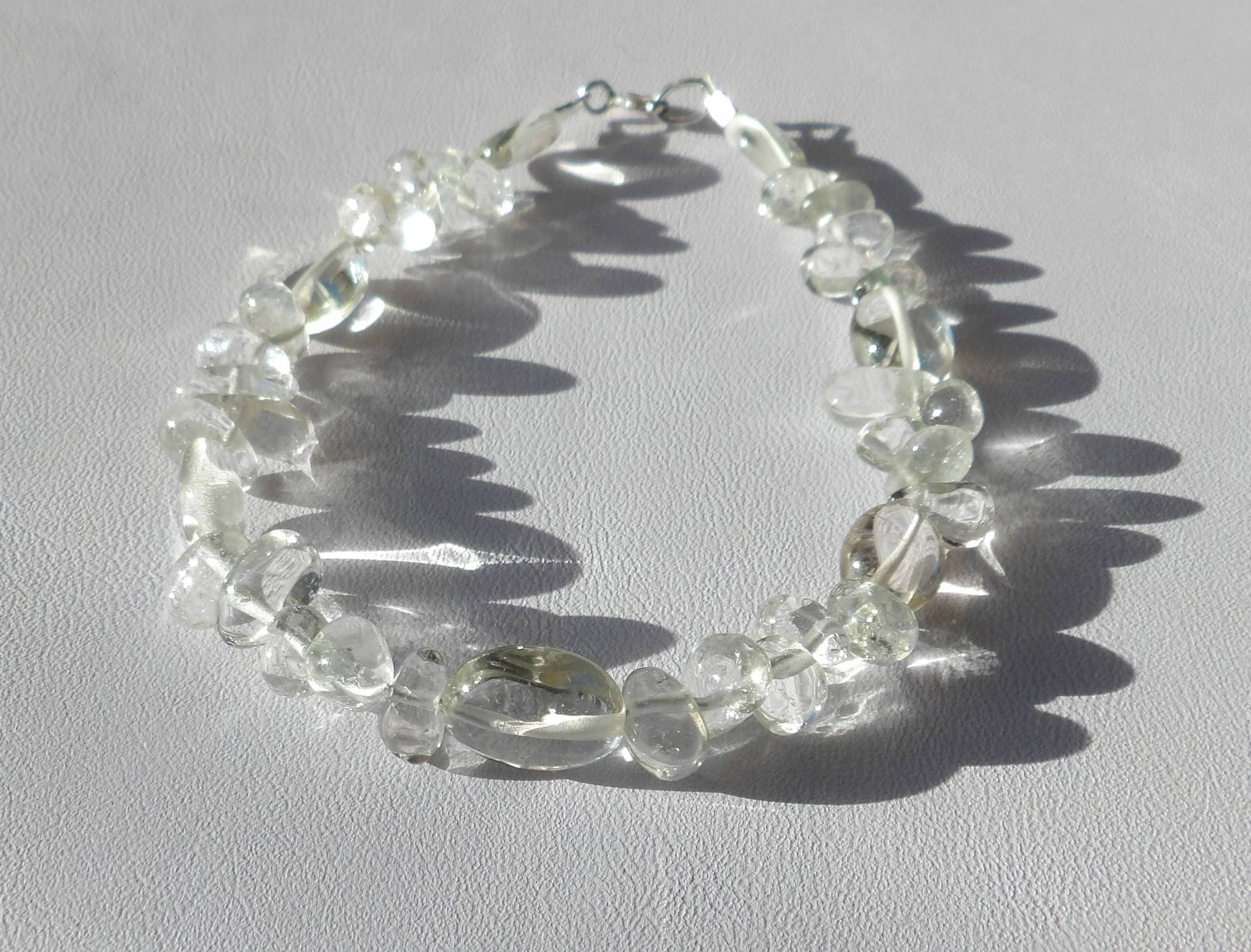 Prasiolith | Grüner Amethyst Armband von GemsByMaz