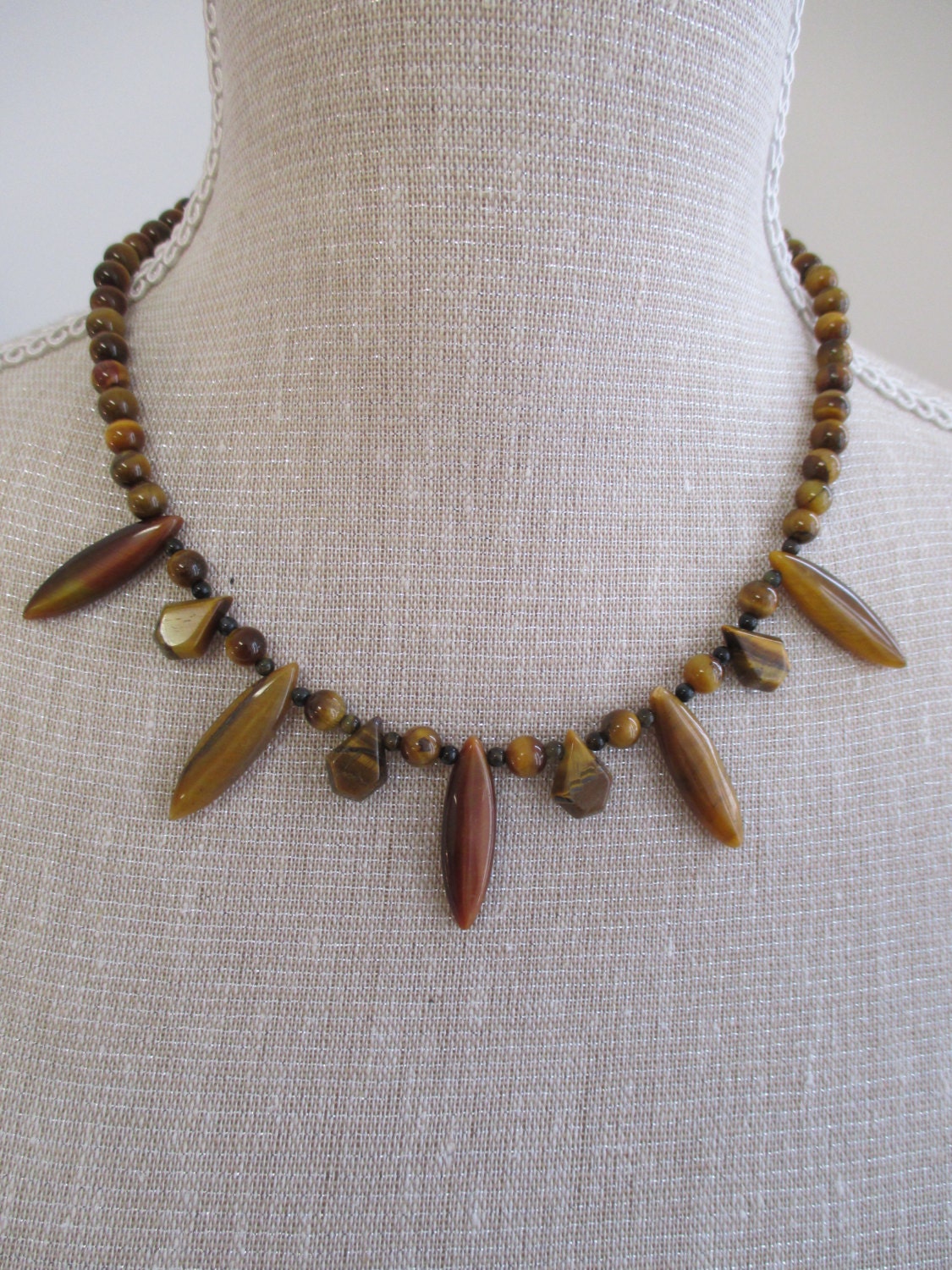 Tiger Eye Halskette von GemsByMaz