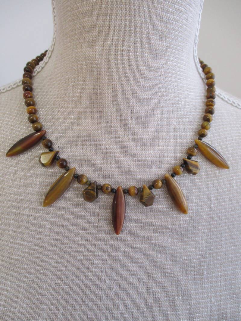 Tiger Eye Halskette Tiger Eye Halskette von GemsByMaz