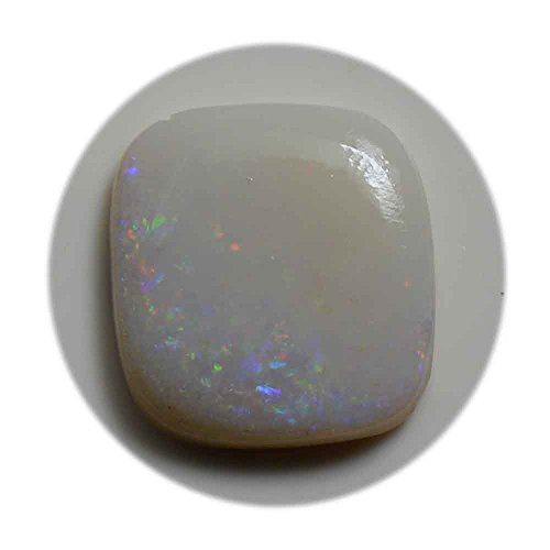 GemsOnClick Natürlicher Multi Fire Opal Edelstein 3,35 Karat Kissen Cabochon Chakra Heilung von GemsOnClick