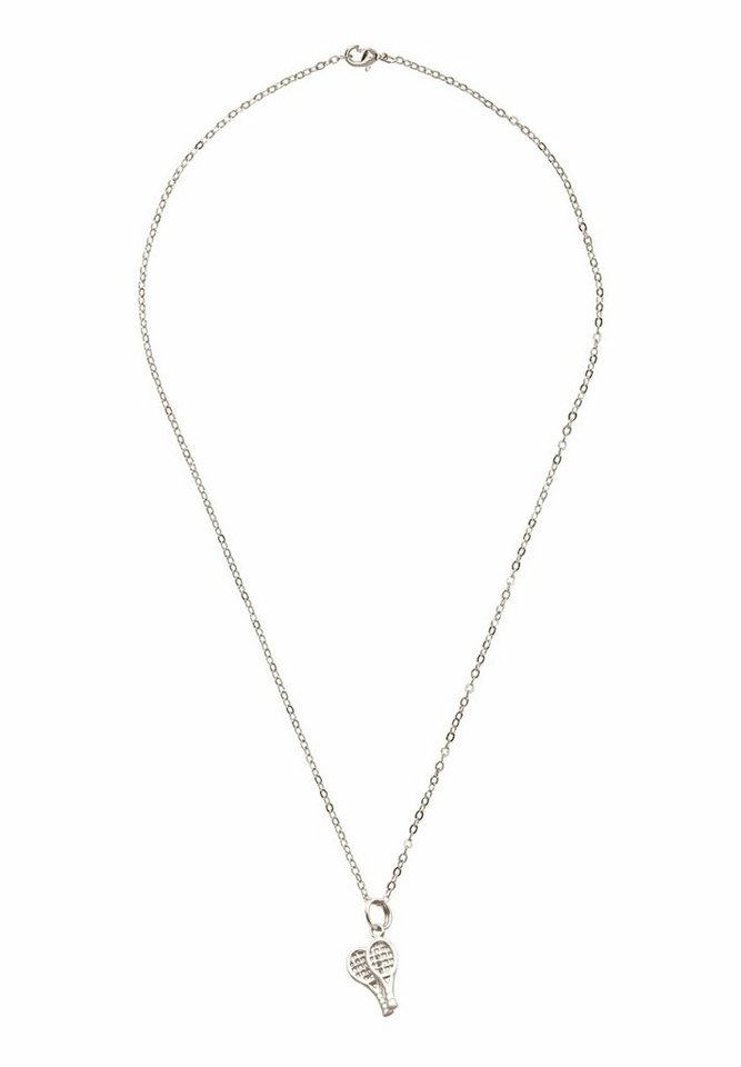 Gemshine Kette mit Anhänger Doppelter Tennisschläger Racket - Sportschmuck von Gemshine
