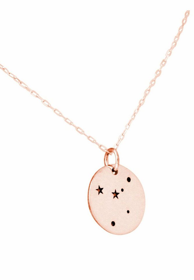 Gemshine Kette mit Anhänger Horoskop Sternzeichen Cancer Krebs, 925 Silber, Made in Spain von Gemshine