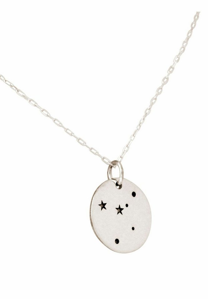 Gemshine Kette mit Anhänger Horoskop Sternzeichen Cancer Krebs, 925 Silber, Made in Spain von Gemshine