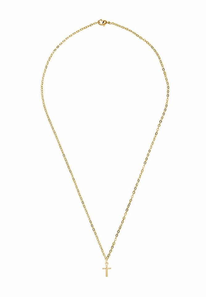 Gemshine Kette mit Anhänger KREUZ, 925 Silber, Made in Spain von Gemshine
