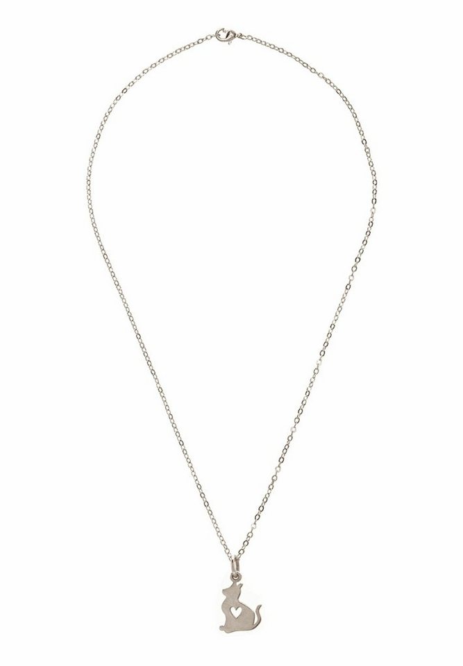 Gemshine Kette mit Anhänger Kätzchen Baby Katze, Mutti, 925 Silber, Made in Spain von Gemshine