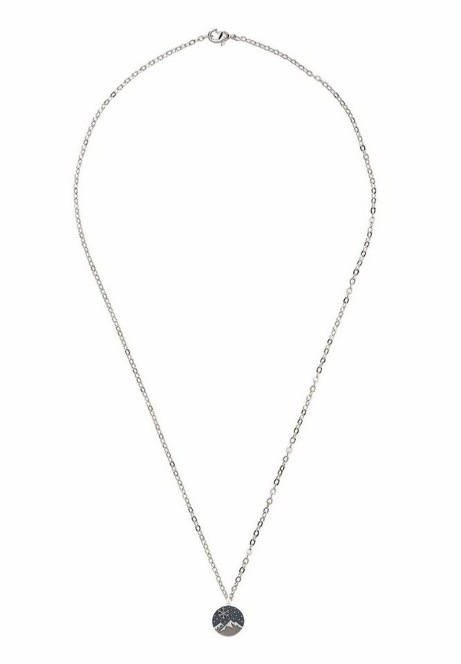Gemshine Kette mit Anhänger Schneebedeckte Berge Winter von Gemshine