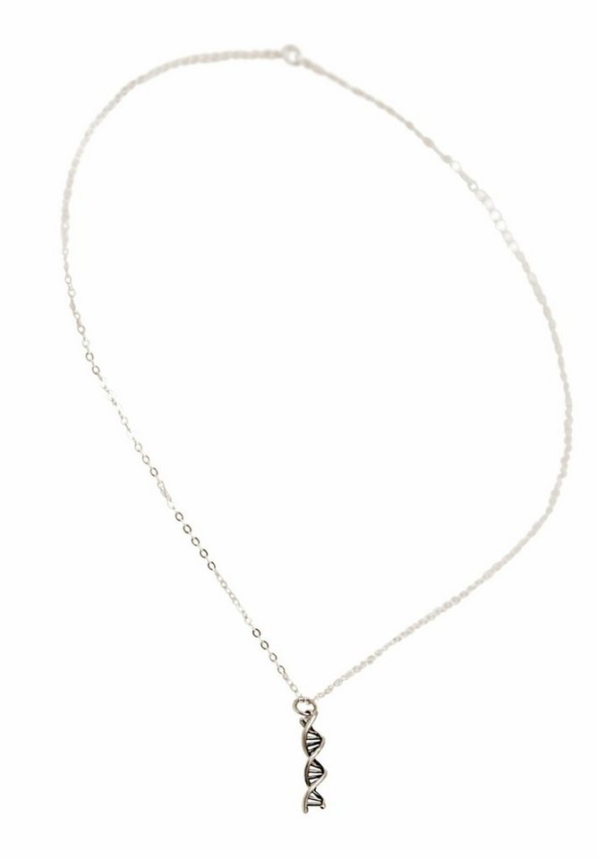 Gemshine Kette mit Anhänger Spiral DNA Doppelt Helix Molekül, 925 Silber, Made in Spain von Gemshine