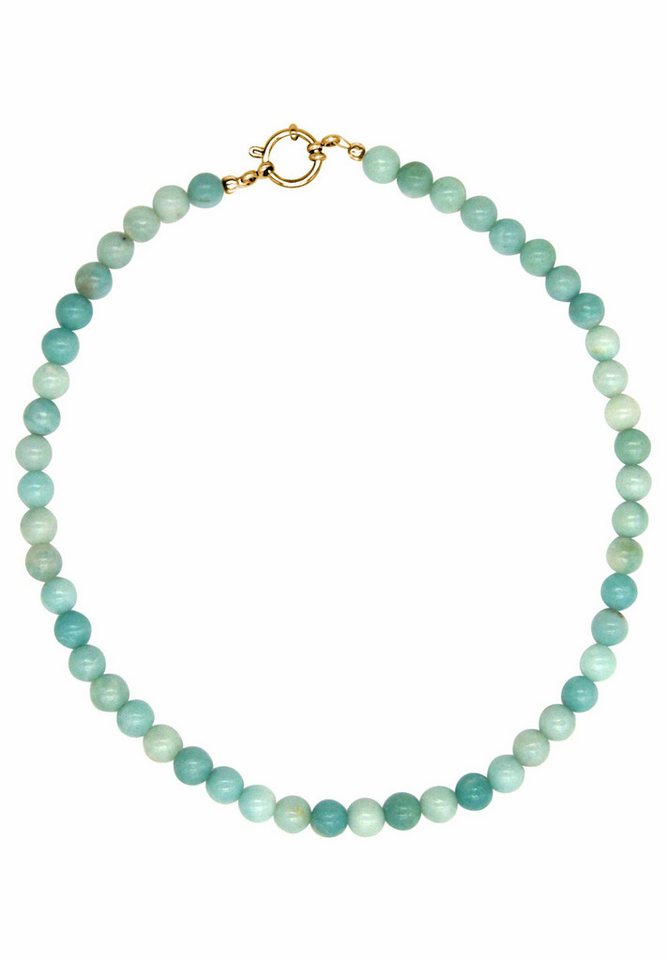 Gemshine Kette ohne Anhänger AQUA FARBVERLAUF, Europäischer Schmuck: Qualität liebevoll hergestellt von Gemshine