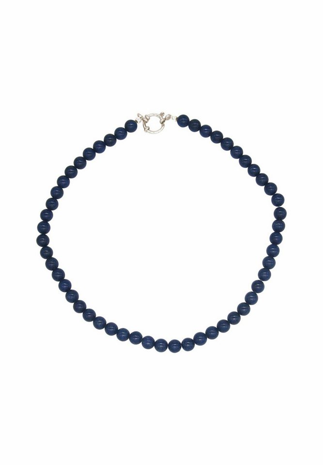Gemshine Kette ohne Anhänger LAPIS LAZULI, Europäischer Schmuck: Qualität liebevoll hergestellt von Gemshine