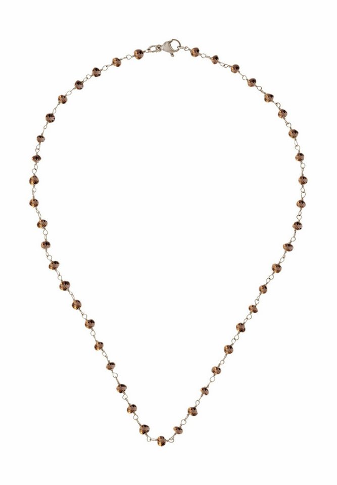Gemshine Kette ohne Anhänger RAUCHQUARZ, Europäischer Schmuck: Qualität liebevoll hergestellt. von Gemshine