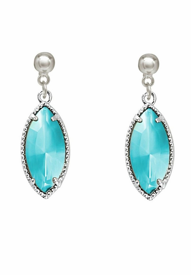 Gemshine Paar Ohrhänger BLUE DROPS, Europäischer Schmuck: Qualität liebevoll hergestellt von Gemshine