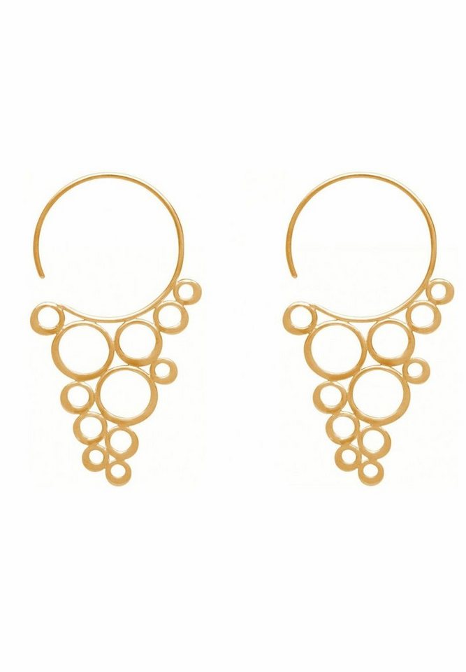 Gemshine Paar Ohrhänger CHAMPAGNER BUBBLES von Gemshine