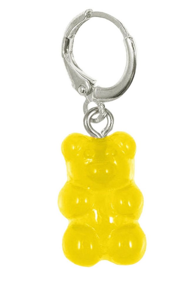 Gemshine Paar Ohrhänger Gummibär Gelb, Made in Spain von Gemshine
