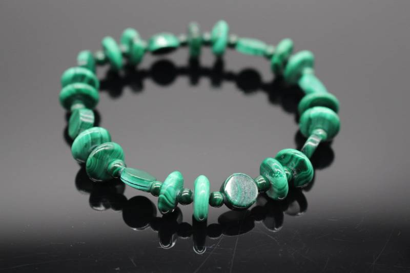 Malachit Armband Rondell Stretch Qualität Hochwertige Natursteine Edelsteine Heilsteine Malachit Armband Rondell Stretch Qualität Hochwertige Natursteine Edelsteine Heilsteine von GemsoShop