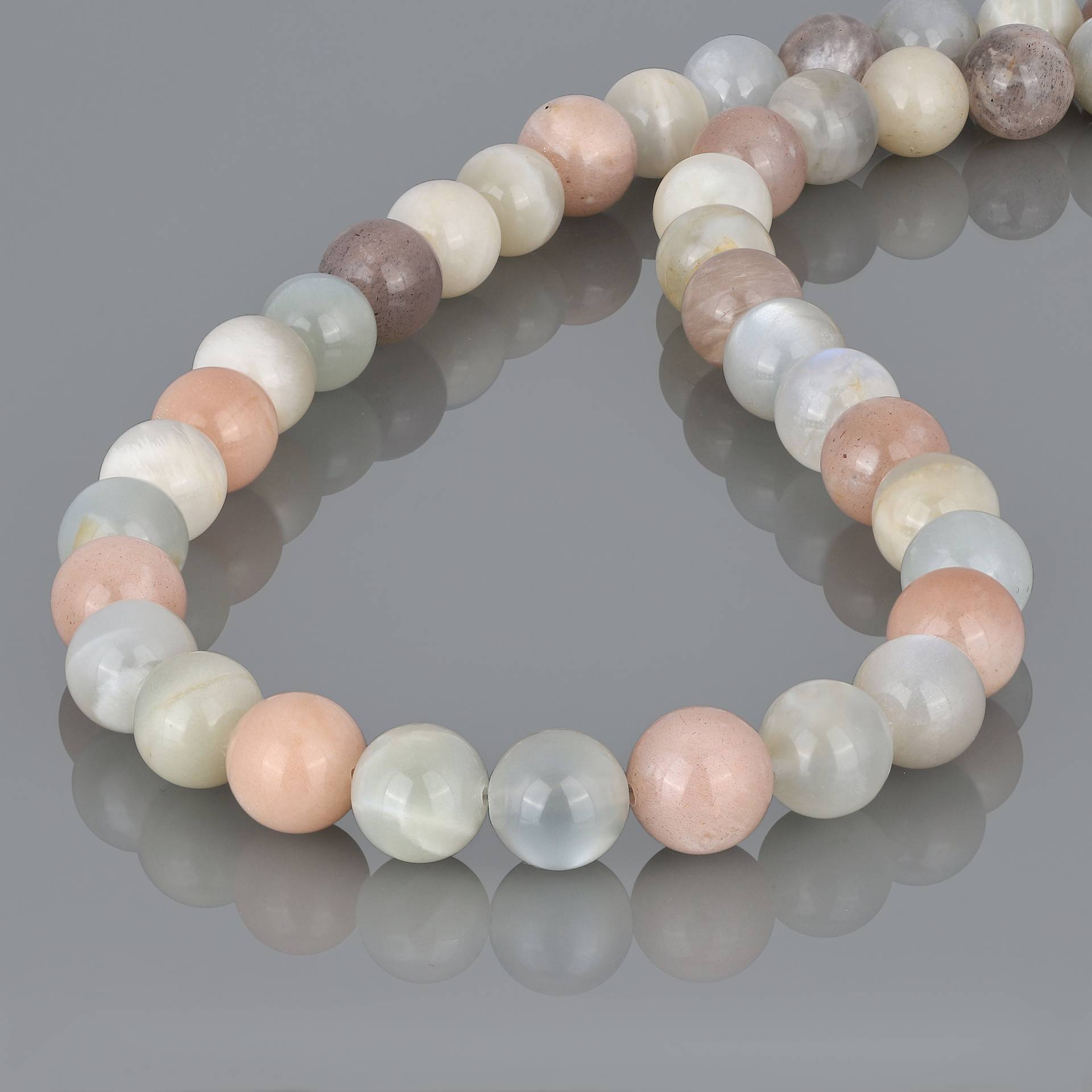 Multi Mondstein Halskette, Natürliche Perlen Handgemachte Edelstein Schmuck, Geburtstagsgeschenk Für Sie von GemstoneCouture