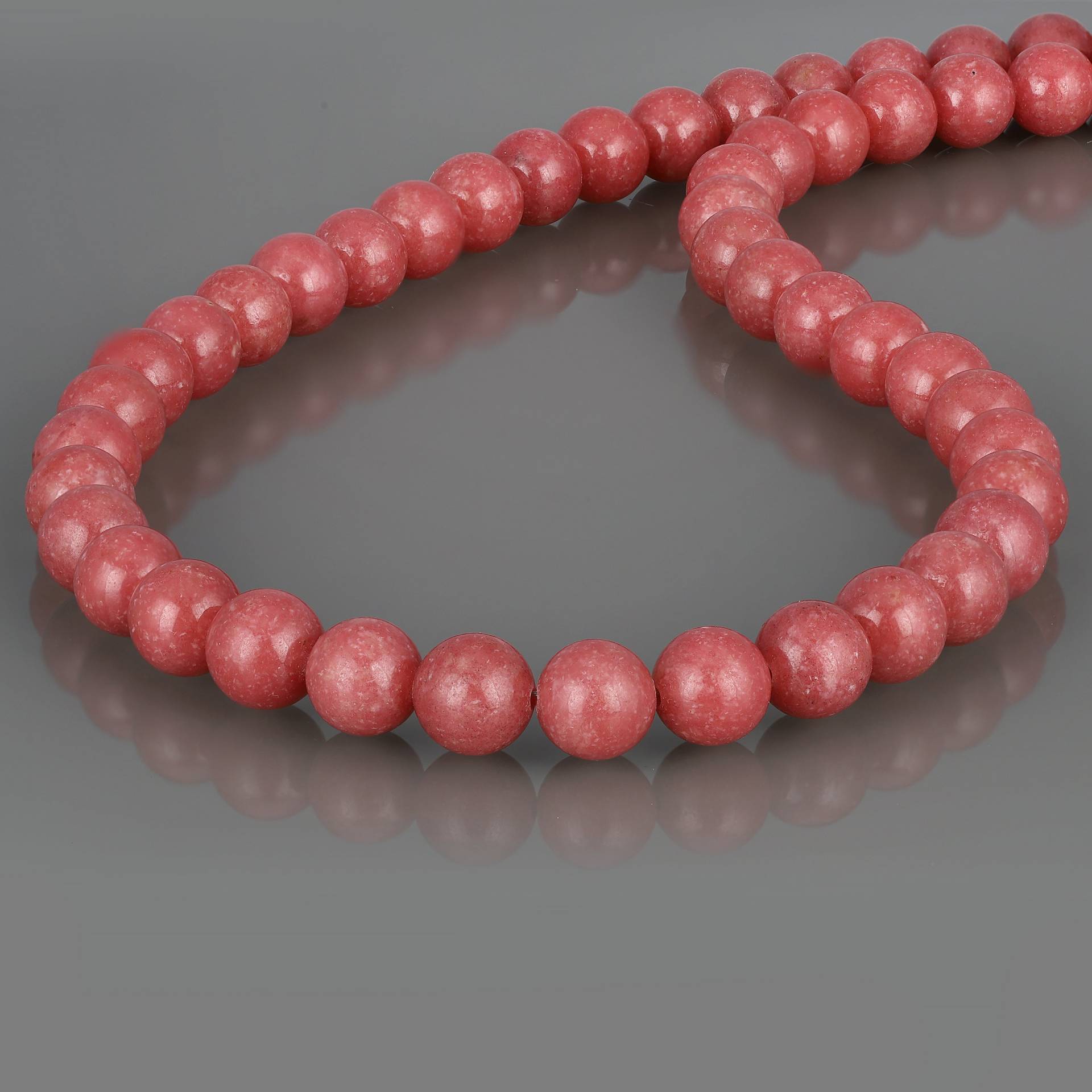 Natürliche Thulit Halskette, Handgemachte Edelstein Birthstone Schmuck, Perlen Statement-Halskette, Halskette Für Frauen von GemstoneCouture