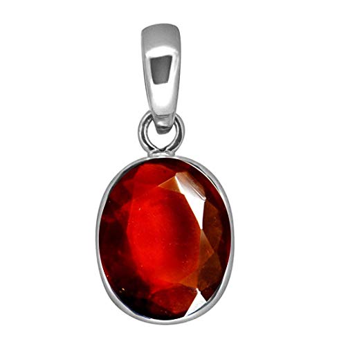 Hessonit origineller schlichter Anhänger, 7 Karat, ovale Form, roter Edelstein, Sterlingsilber, Medaillon, Geburtsstein-Charm, Sterling-Silber, Natürlicher Hessonit Hessonit origineller schlichter Anhänger, 7 Karat, ovale Form, roter Edelstein, Sterlingsilber, Medaillon, Geburtsstein-Charm, Sterling-Silber, Natürlicher Hessonit von Gemsyogi