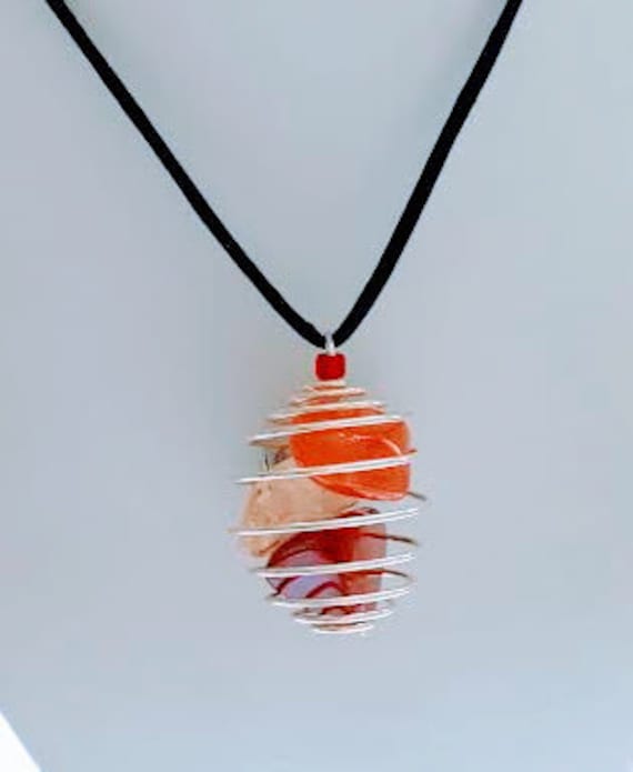 Kraft Ausdauer ~ Harmonisierender Multi Edelstein Schmuck | Hope Beacons Citrin, Karneol, Jaspis, Mit 60 Charm Optionen "Homeless Fundraiser" von Gemz4Gemz