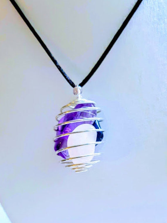 Peace Serenity - Harmonizing Multi Gem Jewelry | Hope Beacons, Amethyst, Rosenquarz, 60 Charm Optionen, "Homeless Fundraiser" von Gemz4Gemz