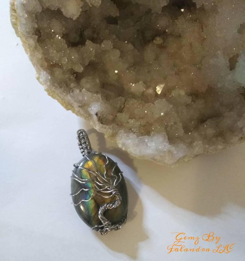 Labradorit Baum Des Lebens von GemzByFalandra