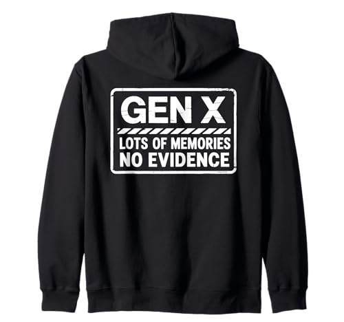 Gen X Humor Viele Erinnerungen Keine Beweise Lustiges Meme Herren Damen Kapuzenjacke Gen X Humor Viele Erinnerungen Keine Beweise Lustiges Meme Herren Damen Kapuzenjacke von Gen X Humor Memories No Evidence Meme Sarcasm