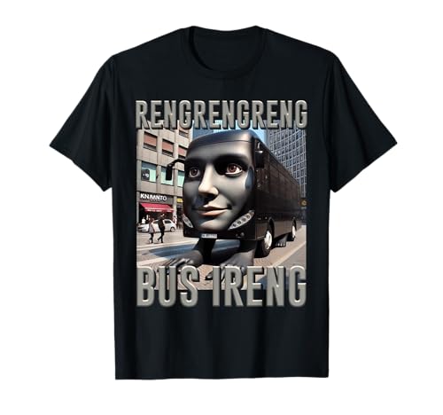 Rengrengreng Bus Ireng Brainrot Italienisch Kinder Jungen Meme Fun T-Shirt Rengrengreng Bus Ireng Brainrot Italienisch Kinder Jungen Meme Fun T-Shirt von Gen Z Internet Meme