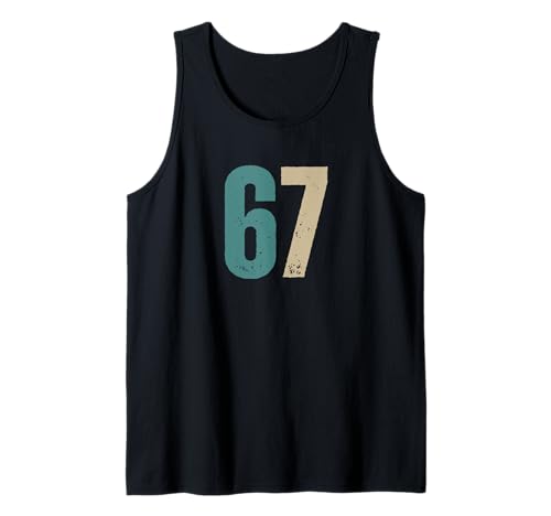 Six Seven Meme für Kinder und Erwachsene der Generation Alpha Tank Top von GenAlpha 67