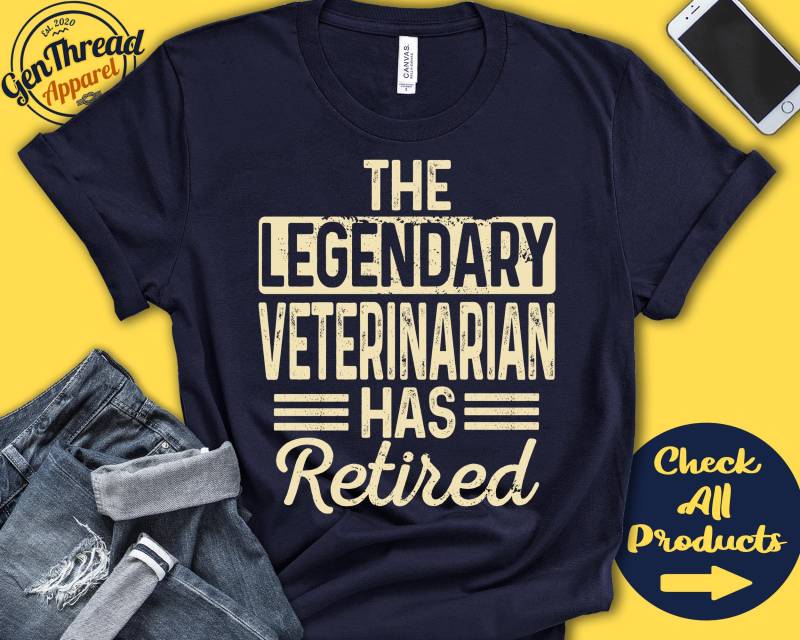 Der Legendäre Veterinär Ist Im Ruhestand Tierarzt Geschenk Zum | Legende Nicht Mein Problem Tank Hoodie A1603 von GenThreadApparel