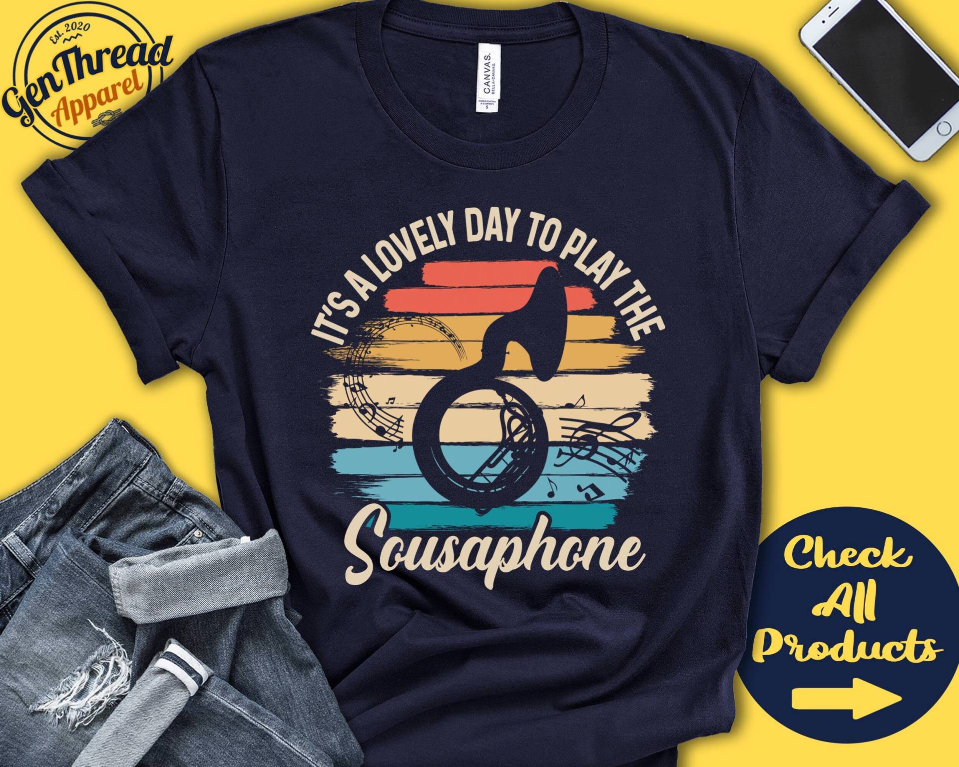 Sousaphonspieler Shirt | Sousaphon Geschenk Tabaist Orchester Blaskapelle Musiker Musik Schöner Tag Tank Hoodie A2448 Sousaphonspieler Shirt | Sousaphon Geschenk Tabaist Orchester Blaskapelle Musiker Musik Schöner Tag Tank Hoodie A2448 von GenThreadApparel