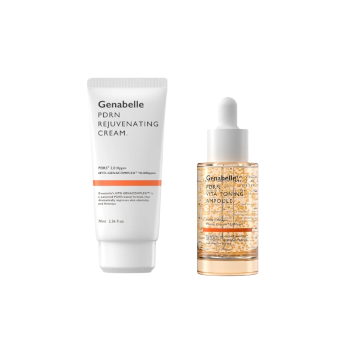 Genabelle - PDRN Rejuvenating Cream - 70ml & PDRN VITA Toning Ampoule - 30ml Set von Genabelle