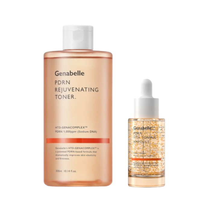 Genabelle - PDRN Rejuvenating Toner - 300ml & PDRN VITA Toning Ampoule - 30ml Set Genabelle - PDRN Rejuvenating Toner - 300ml & PDRN VITA Toning Ampoule - 30ml Set von Genabelle