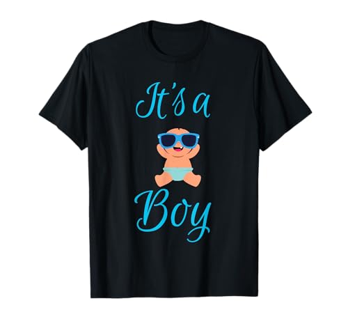 Gender Reveal - It's a Boy - Babyshower - Baby Boy Geburt T-Shirt von Gender Reveal - Babyshower
