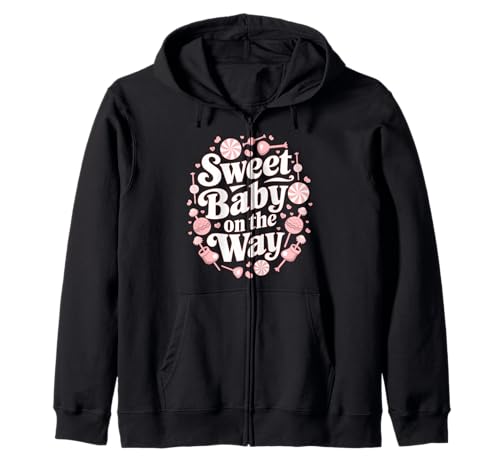 Gender Reveal Girl Süßes Baby Auf Dem Weg Kapuzenjacke Gender Reveal Girl Süßes Baby Auf Dem Weg Kapuzenjacke von Gender Reveal Girl Süßes Baby Unterwegs Bald