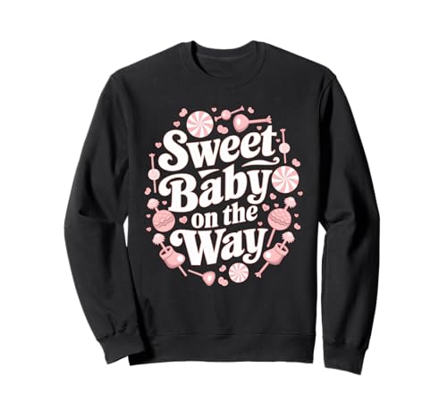 Gender Reveal Girl Süßes Baby Auf Dem Weg Sweatshirt Gender Reveal Girl Süßes Baby Auf Dem Weg Sweatshirt von Gender Reveal Girl Süßes Baby Unterwegs Bald