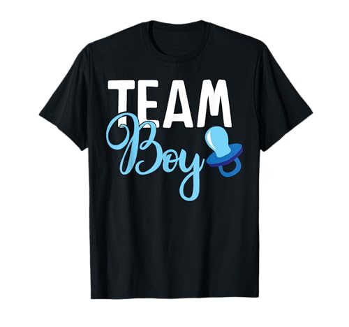 Team Junge Blau Geschenk für Gender Reveal Baby Party T-Shirt Team Junge Blau Geschenk für Gender Reveal Baby Party T-Shirt von Gender Reveal Kollektion