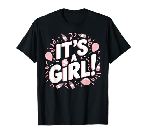 Es Ist Ein Mädchen Gender Reveal Girl T-Shirt Es Ist Ein Mädchen Gender Reveal Girl T-Shirt von Gender Reveal Mädchen Baby Party