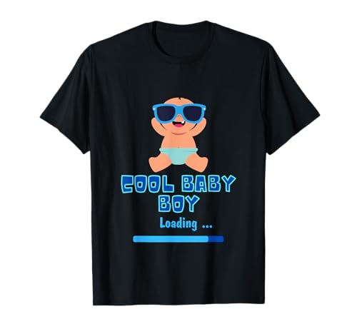 Cool Baby Boy loading Genderparty Schwangerschaft It's a Boy T-Shirt Cool Baby Boy loading Genderparty Schwangerschaft It's a Boy T-Shirt von Gender Reveal Moitves für die Bekanntgabe des
