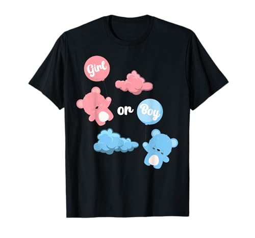 Gender Reveal Party T-Shirt - Girl or Boy T-Shirt Gender Reveal Party T-Shirt - Girl or Boy T-Shirt von Gender Reveal Party Geschenk - Girl or Boy
