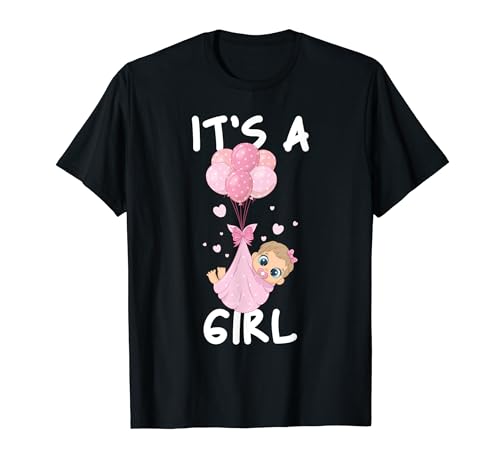 Gender Reveal Party Shirt - It's a girl Gender Reveal T-Shirt Gender Reveal Party Shirt - It's a girl Gender Reveal T-Shirt von Gender Reveal Party - It's a girl Gender Reveal