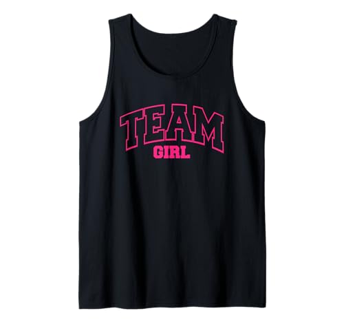 Lustiges Design Team Girl für Gender Reveal Party Tank Top Lustiges Design Team Girl für Gender Reveal Party Tank Top von Gender Reveal Party Outfits