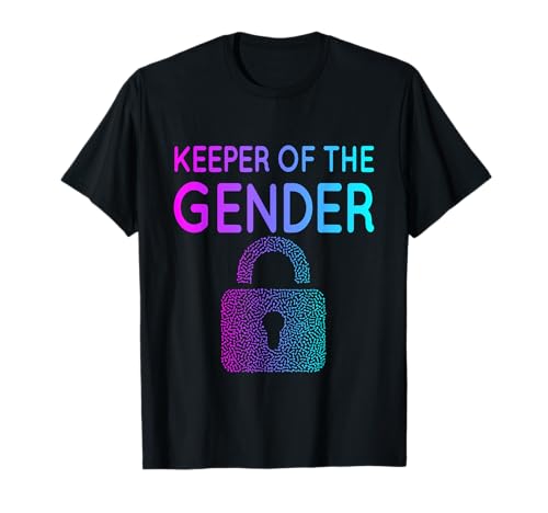 Keeper of the Gender Reveal Party Baby Ankündigungsideen T-Shirt Keeper of the Gender Reveal Party Baby Ankündigungsideen T-Shirt von Gender Reveal Party Pink or Blue Tee Mens & Womens