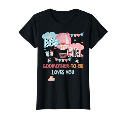Die zukünftige Patin für Jungen oder Mädchen liebt Dich, Gender Reveal Party T-Shirt Die zukünftige Patin für Jungen oder Mädchen liebt Dich, Gender Reveal Party T-Shirt von Gender Reveals R US tee