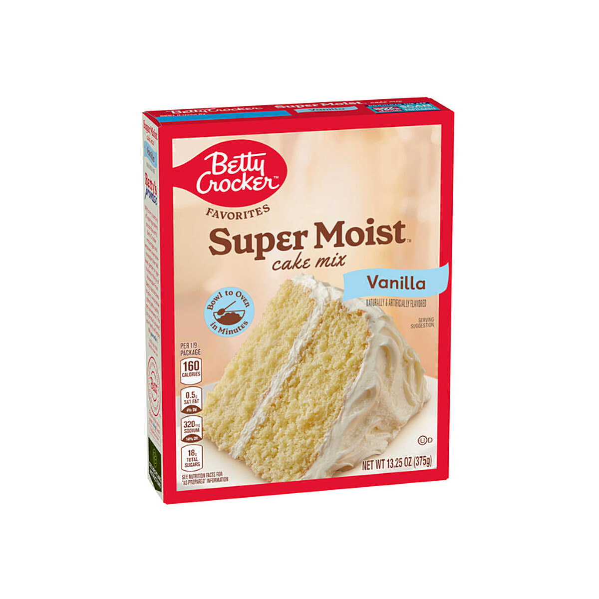 15,87 €/kg Betty Crocker, Vanilla, Backmischung 15,87 €/kg Betty Crocker, Vanilla, Backmischung von General Mills