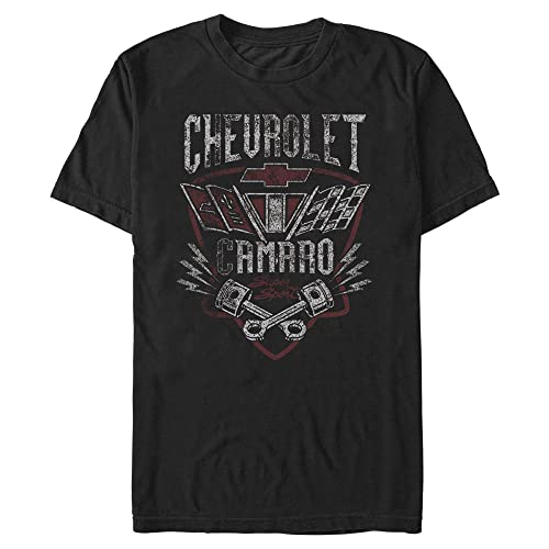 Fifth Sun General Motors Camaro Flag Young Herren Kurzarm T-Shirt, Black, XX-Large Fifth Sun General Motors Camaro Flag Young Herren Kurzarm T-Shirt, Black, XX-Large von General Motors