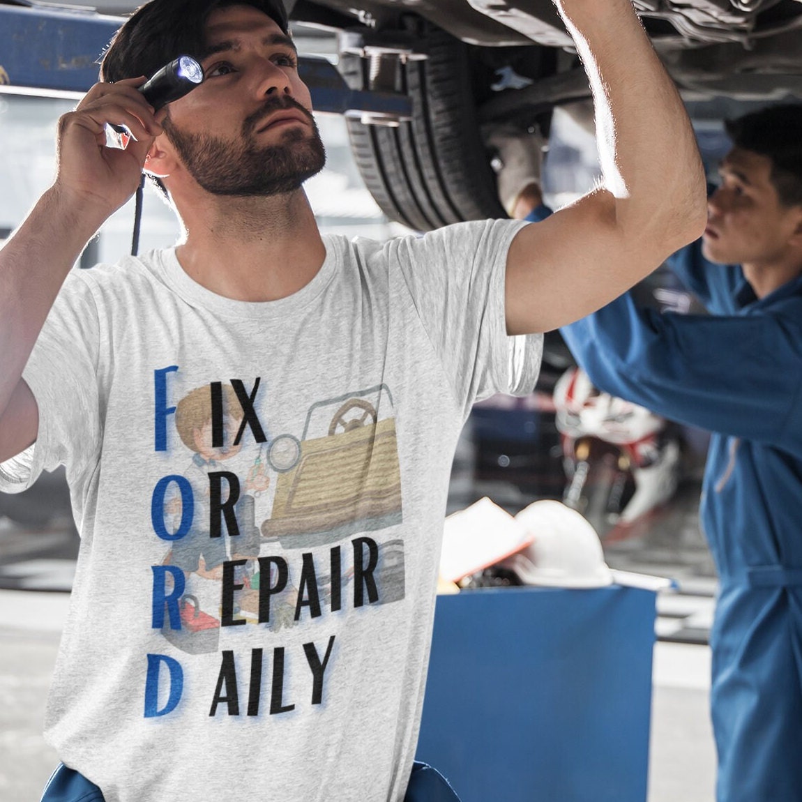Lustiges Mechaniker T-Shirt "Fix Or Reparatur Täglich' Auto Enthusiast Geschenk Lustiges Mechaniker T-Shirt "Fix Or Reparatur Täglich' Auto Enthusiast Geschenk von GeneralStorebyBill