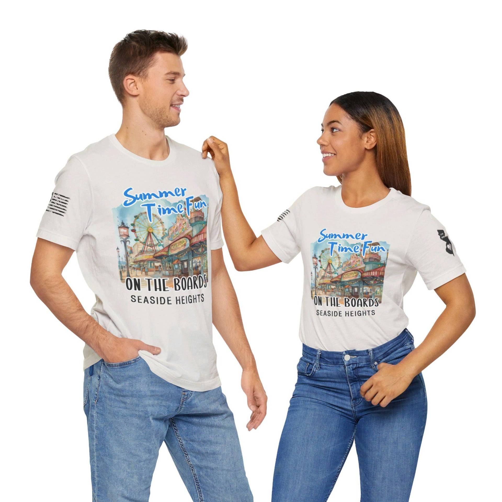 Seaside Höhen Boardwalk T-Shirt Sommerspaß, New Jersey Pride Seaside Höhen Boardwalk T-Shirt Sommerspaß, New Jersey Pride von GeneralStorebyBill