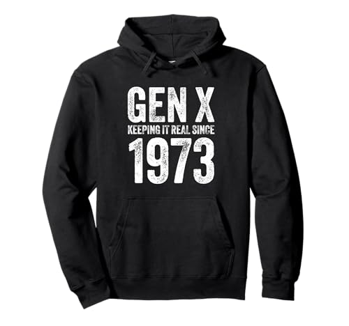 Generation X 1973 Männer Frauen Vintage seit 1973 Gen X Pullover Hoodie Generation X 1973 Männer Frauen Vintage seit 1973 Gen X Pullover Hoodie von Generation X 1965-1980 Shirts for Men Women Gen X